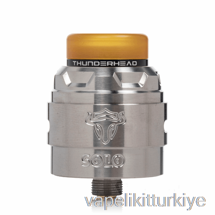 Elektronik Sigara Kalemi Vape Mate Thunderhead Kreasyonları Tauren Solo V1.5 24mm Rda Paslanmaz çelik